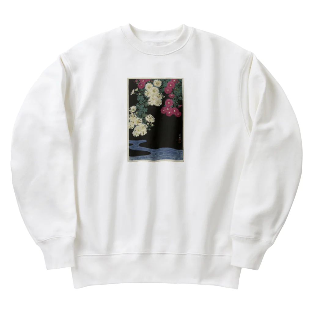 public2024の菊と流水 (1925 - 1936) Heavyweight Crew Neck Sweatshirt