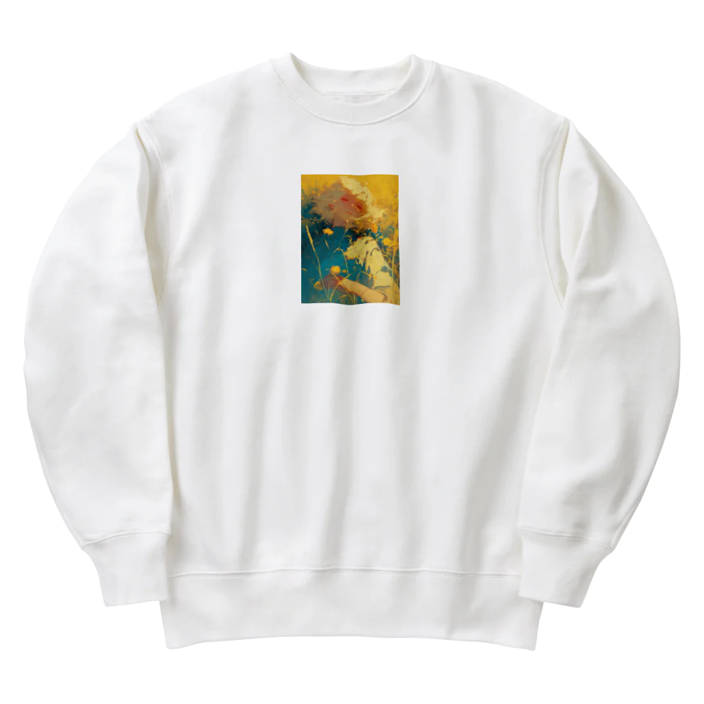 AQUAMETAVERSEの昼寝　なでしこ1478 Heavyweight Crew Neck Sweatshirt