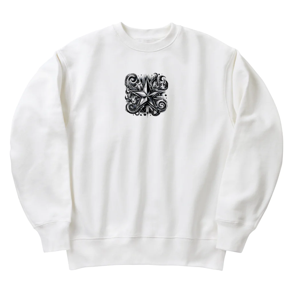 ミッスルのスターtatto Heavyweight Crew Neck Sweatshirt