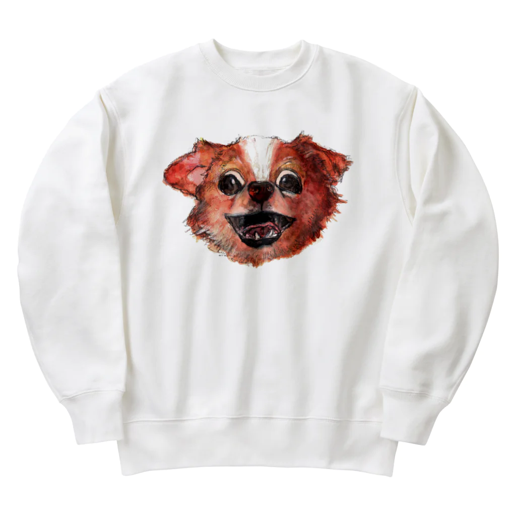 299oflifeのおどろきチワワ Heavyweight Crew Neck Sweatshirt