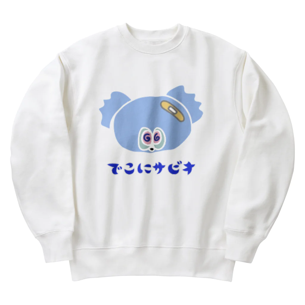 no tenkiのでこサビ Heavyweight Crew Neck Sweatshirt