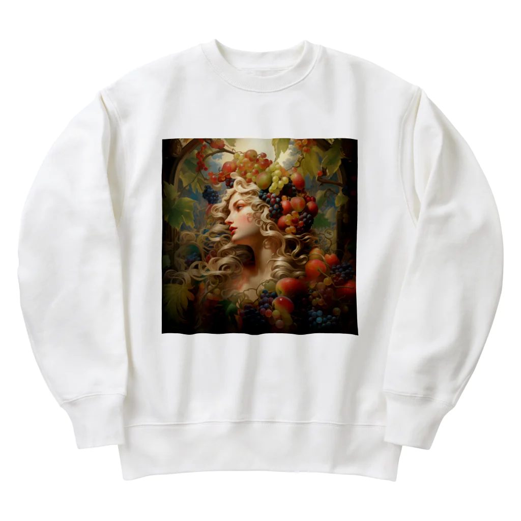 AQUAMETAVERSEの果実の女神　なでしこ1478 Heavyweight Crew Neck Sweatshirt