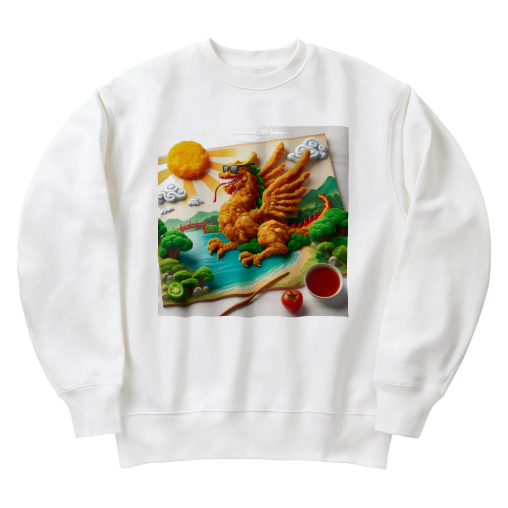 ハピShopのフライドラゴン Heavyweight Crew Neck Sweatshirt