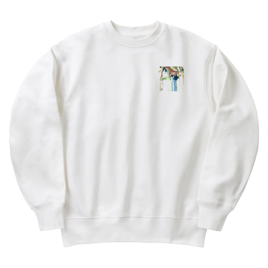 ichitokun333のいちとくん（５歳）デザイン2 Heavyweight Crew Neck Sweatshirt