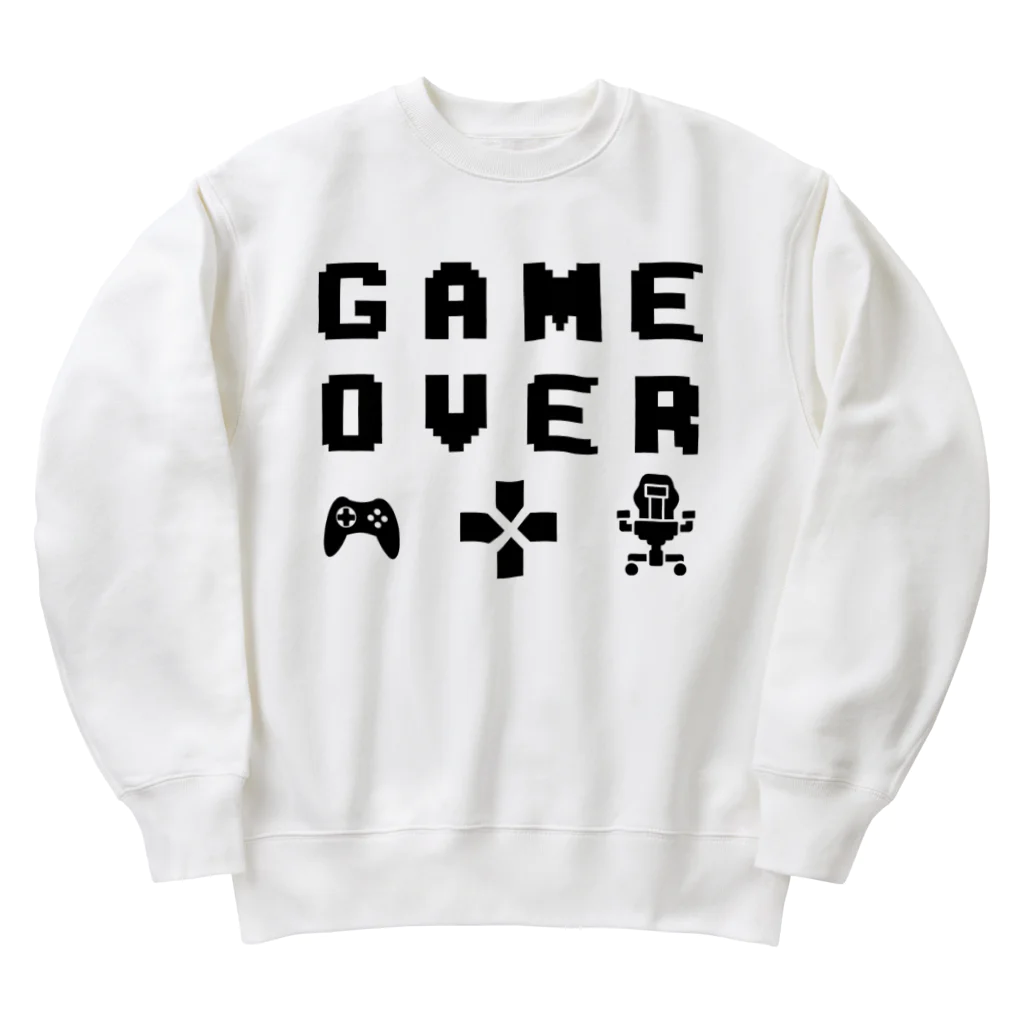 designerk　ＧＰのゲームオーバー　game over　GAME OVER ヘビーウェイトスウェット