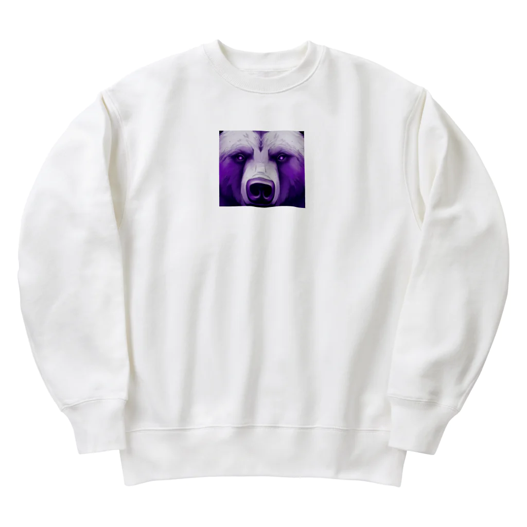 kumanekosanndaisukiのイケメン熊さん Heavyweight Crew Neck Sweatshirt