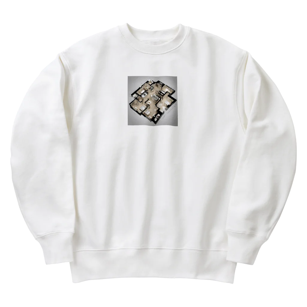 kazuu0529のこれもまた１つの住処 Heavyweight Crew Neck Sweatshirt