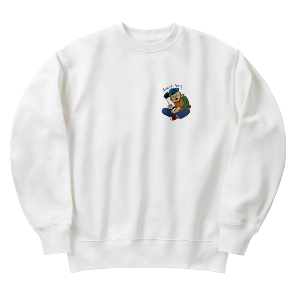 さとうです(イラスト)の火星くん Heavyweight Crew Neck Sweatshirt