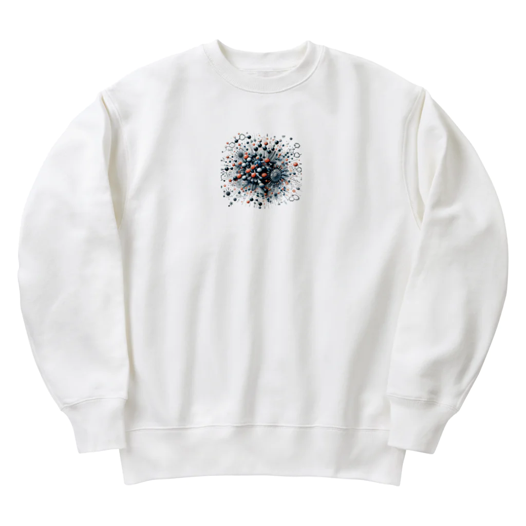 Penguin & Catの分子構造 Heavyweight Crew Neck Sweatshirt