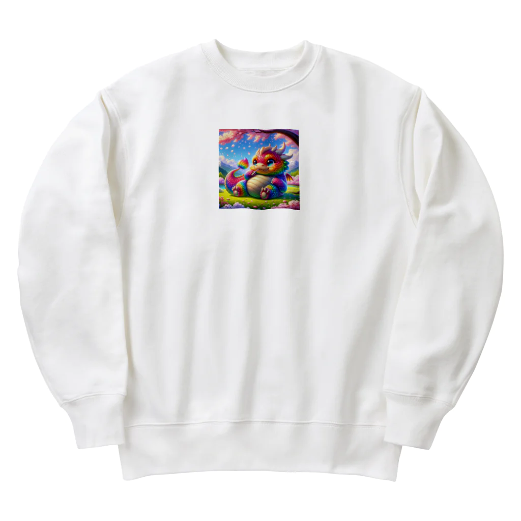 ふわもこパラダイスのルミナリア Heavyweight Crew Neck Sweatshirt