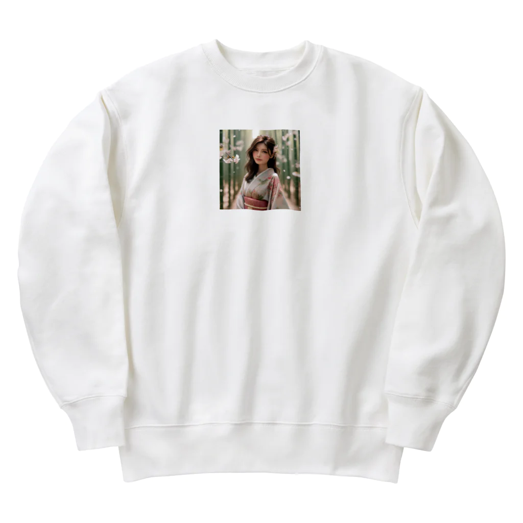 1 0の夏目ひかり Heavyweight Crew Neck Sweatshirt