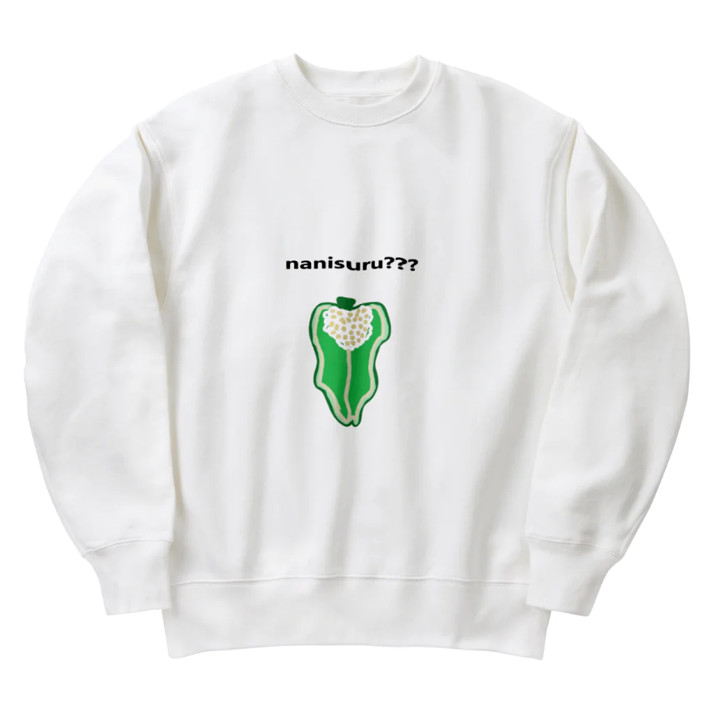 nicomaru111の晩ごはん Heavyweight Crew Neck Sweatshirt