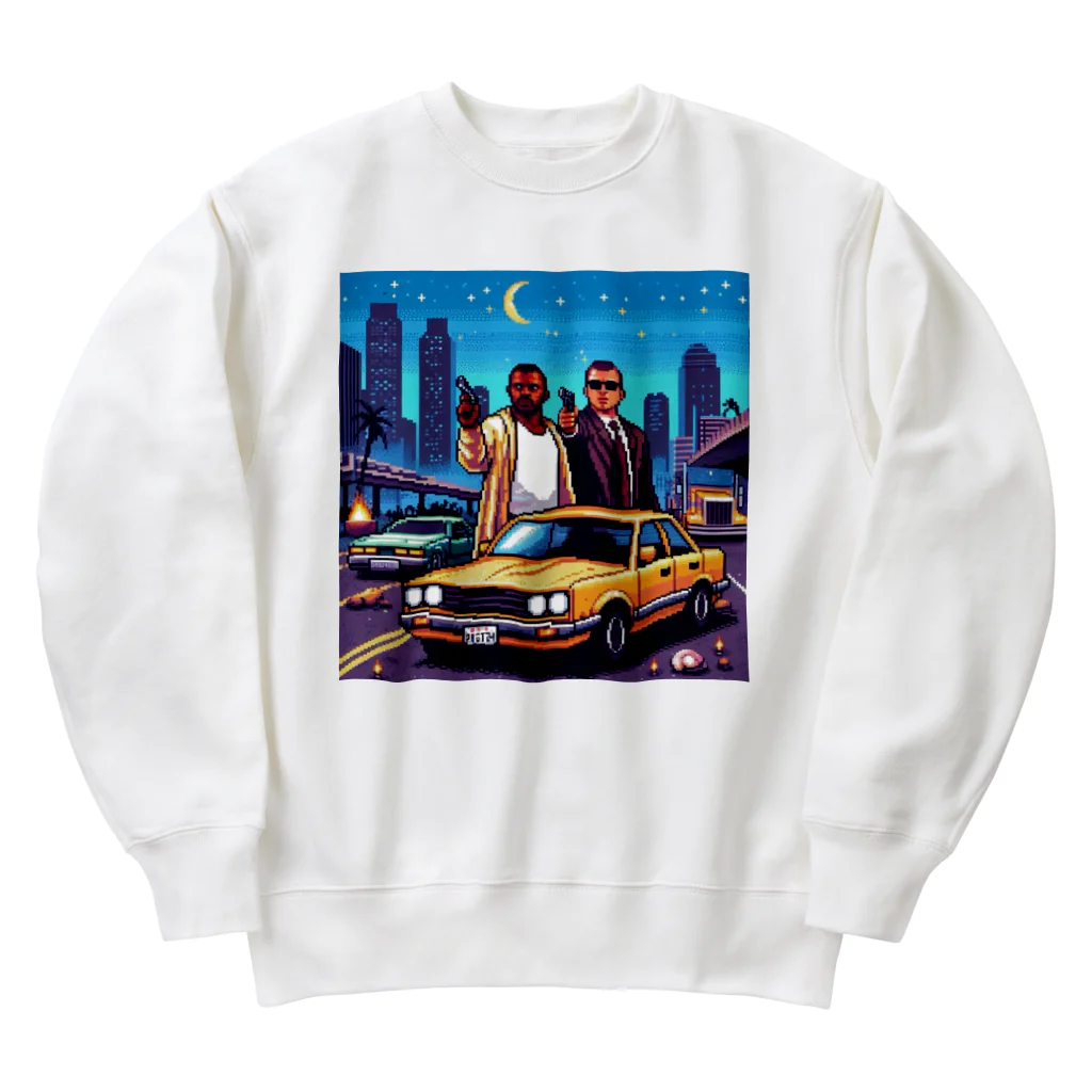 Sawadadaのレトロゲーム80’s Heavyweight Crew Neck Sweatshirt