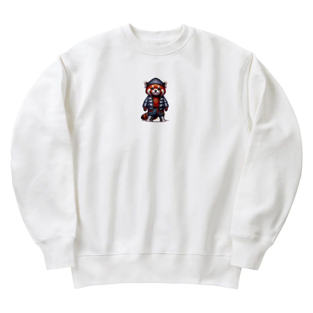 K'ramaのレッサーパンダB Heavyweight Crew Neck Sweatshirt