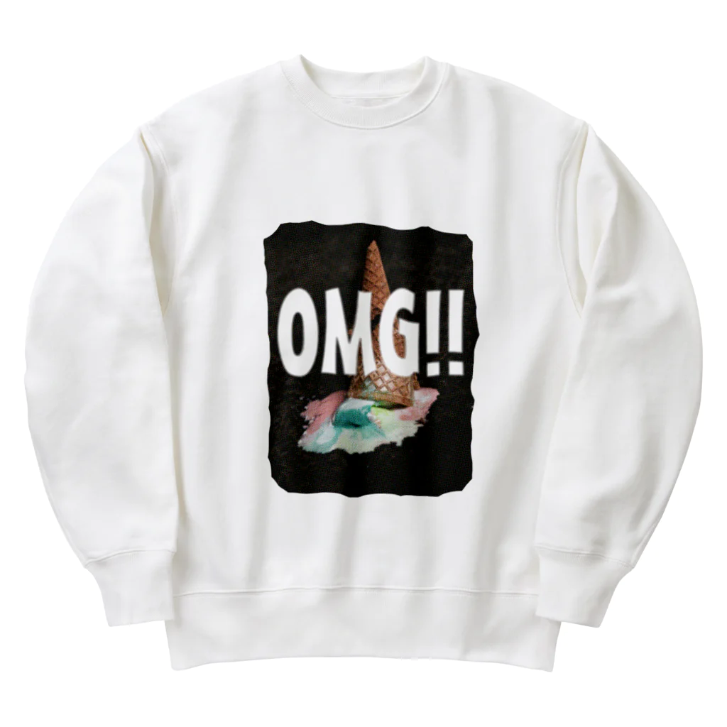 mo-zaicのオーマイゴッド！！ Heavyweight Crew Neck Sweatshirt