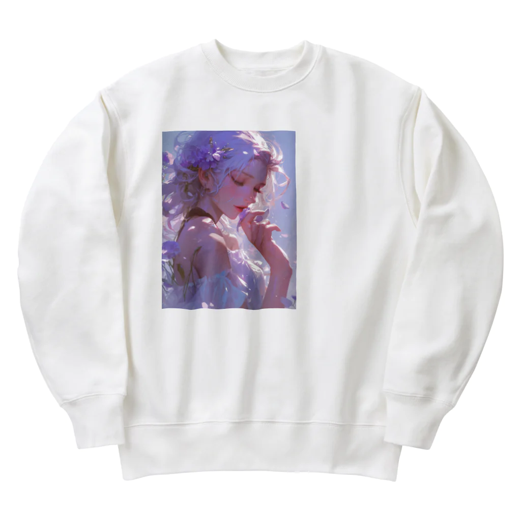 AQUAMETAVERSEの花の香りに囲まれて　ラフルール　1859 Heavyweight Crew Neck Sweatshirt