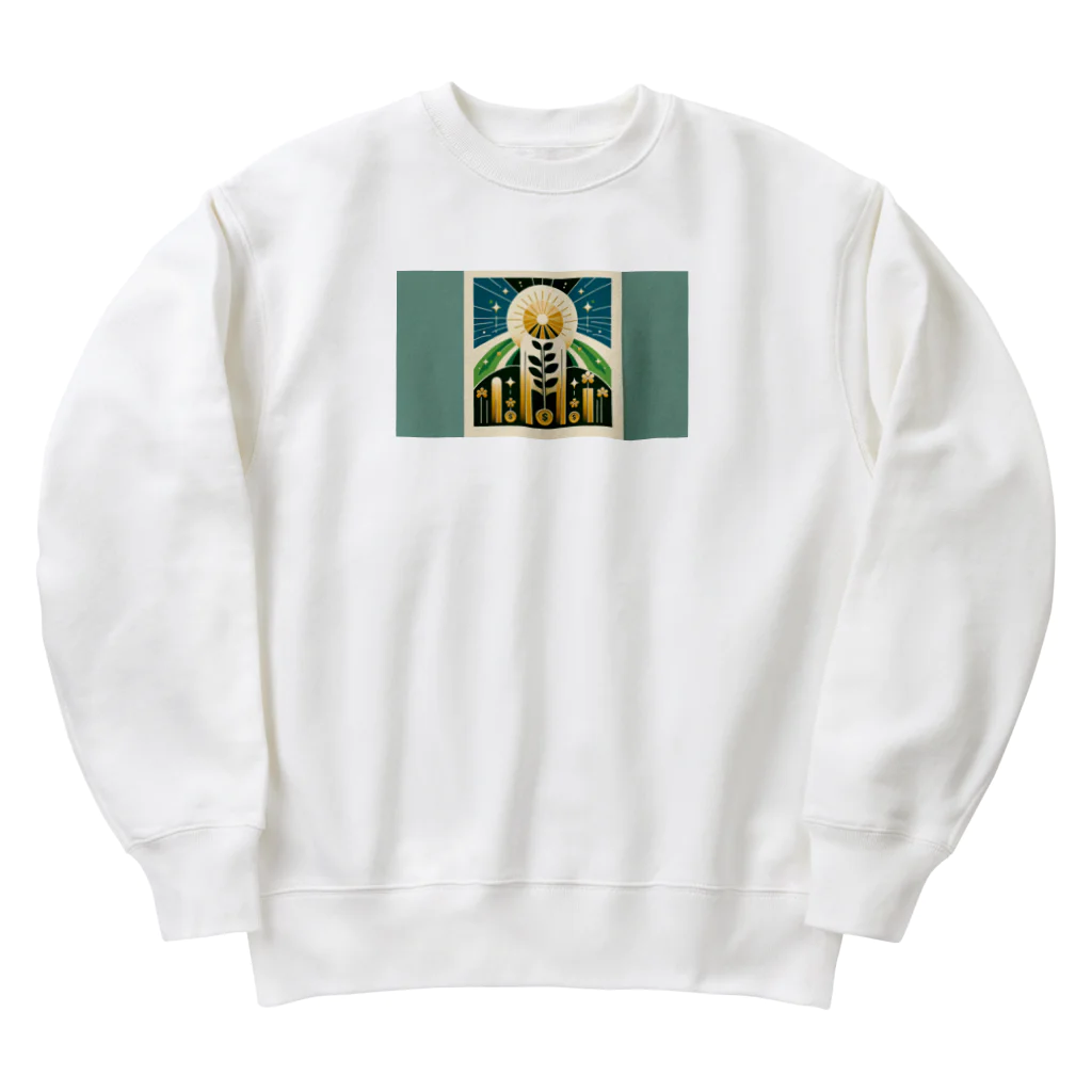 nkcamelliaの幸運と繁栄 Heavyweight Crew Neck Sweatshirt