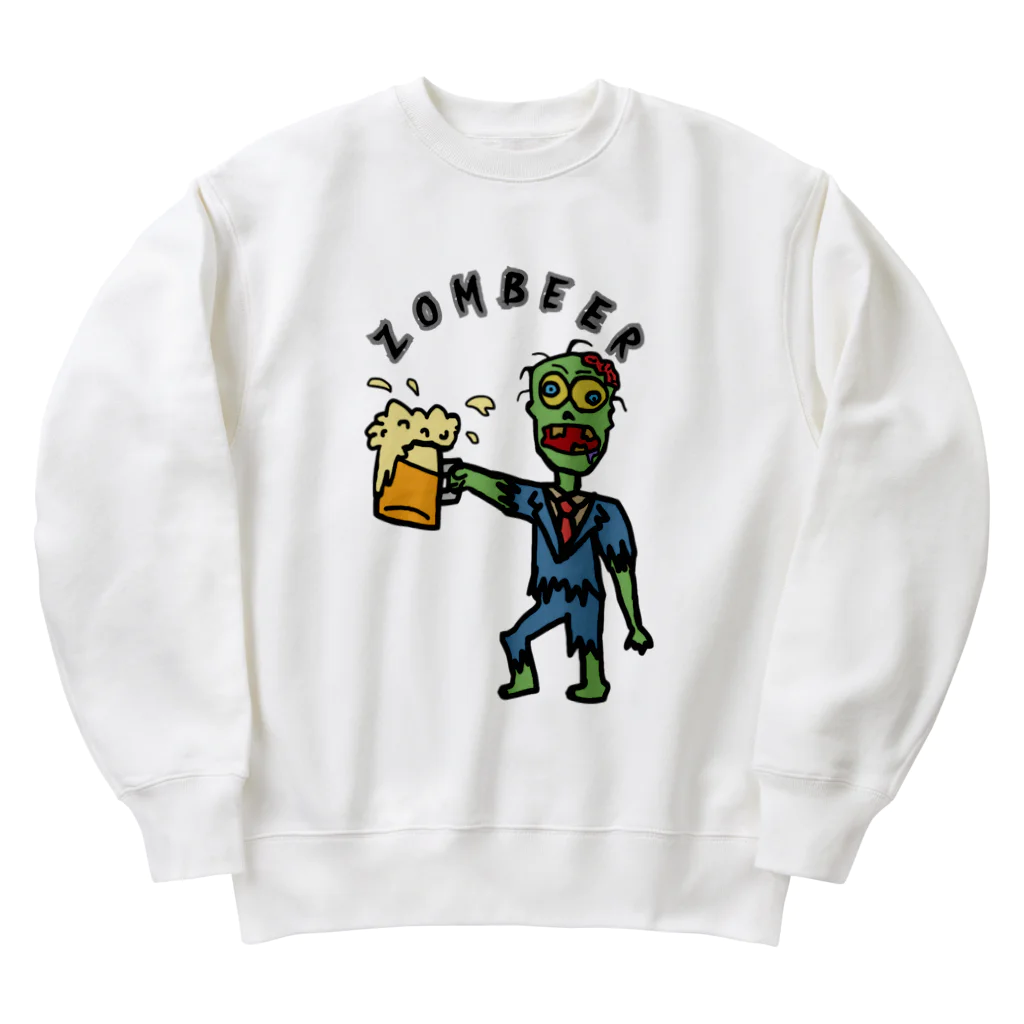 ムエックネのゾンビール Heavyweight Crew Neck Sweatshirt