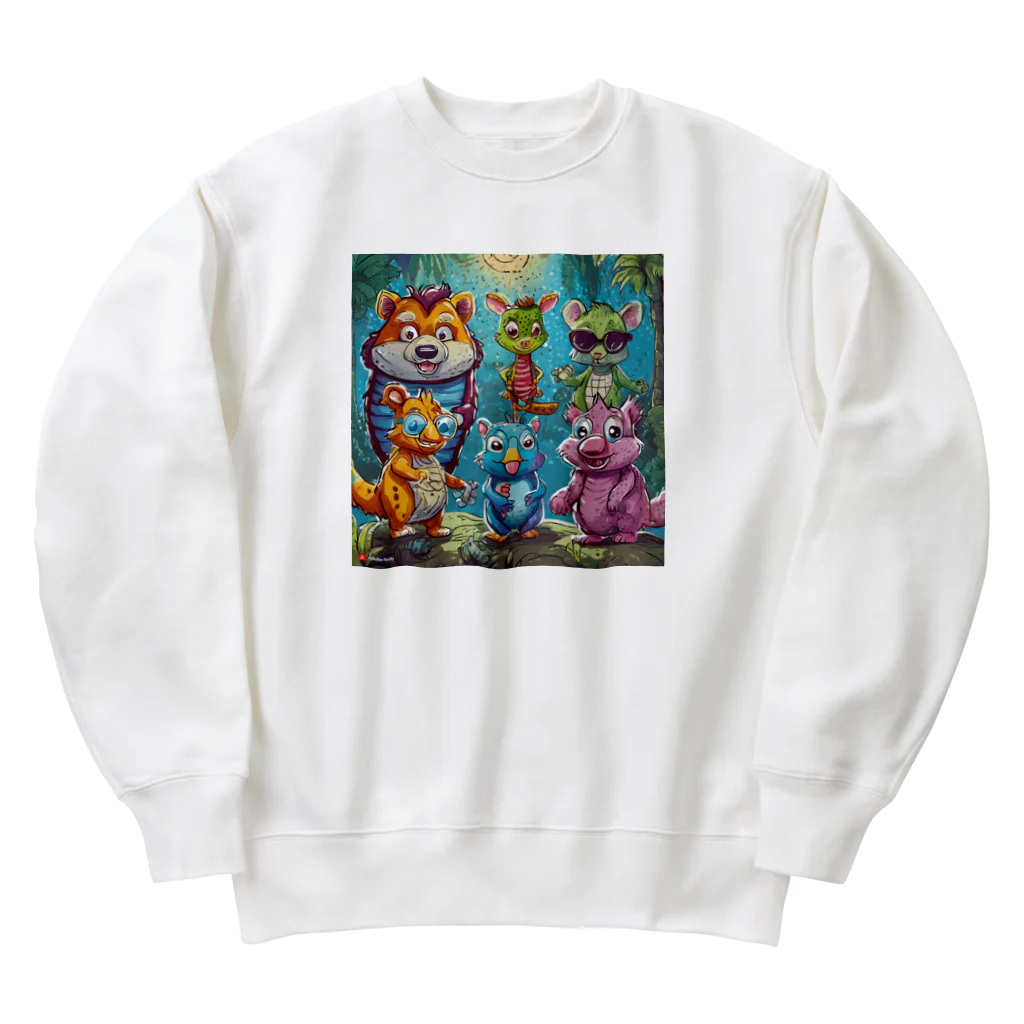 USE-Kの未開の地ファミリー Heavyweight Crew Neck Sweatshirt