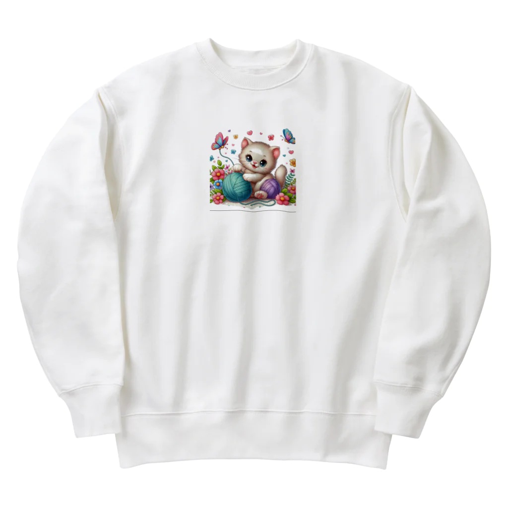 Akiraの猫 Heavyweight Crew Neck Sweatshirt