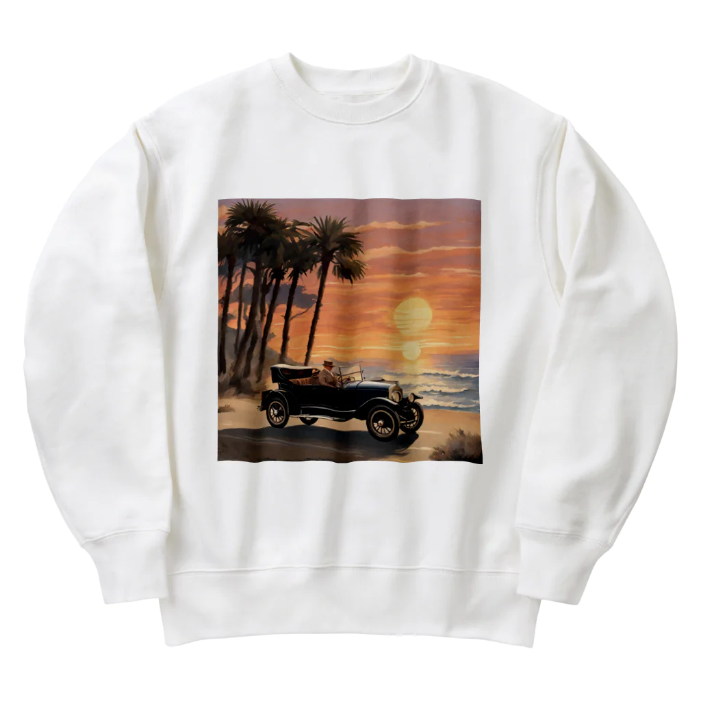 the blue seasonの黄昏のメロディー Heavyweight Crew Neck Sweatshirt