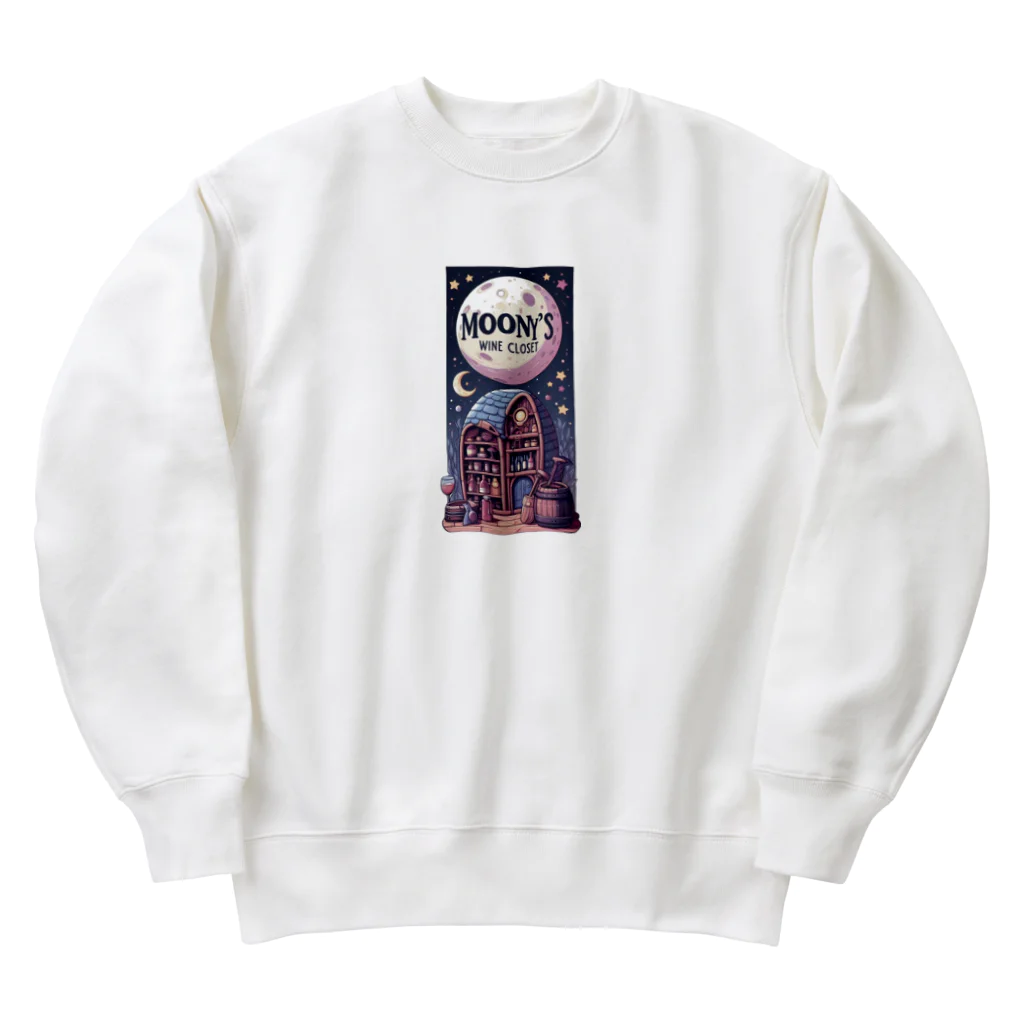 MOONY'S Wine ClosetのWine Treasure Trove Heavyweight Crew Neck Sweatshirt