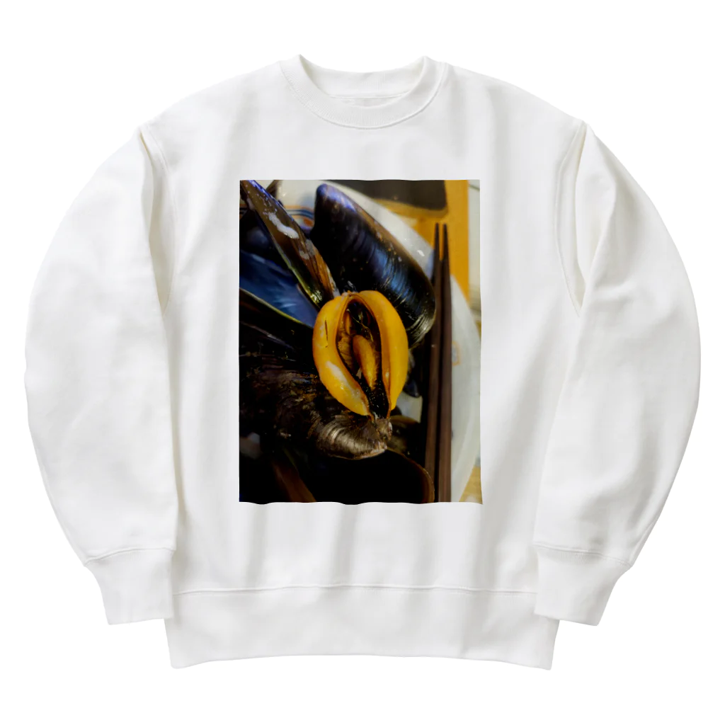 後藤商店のムール貝 Heavyweight Crew Neck Sweatshirt