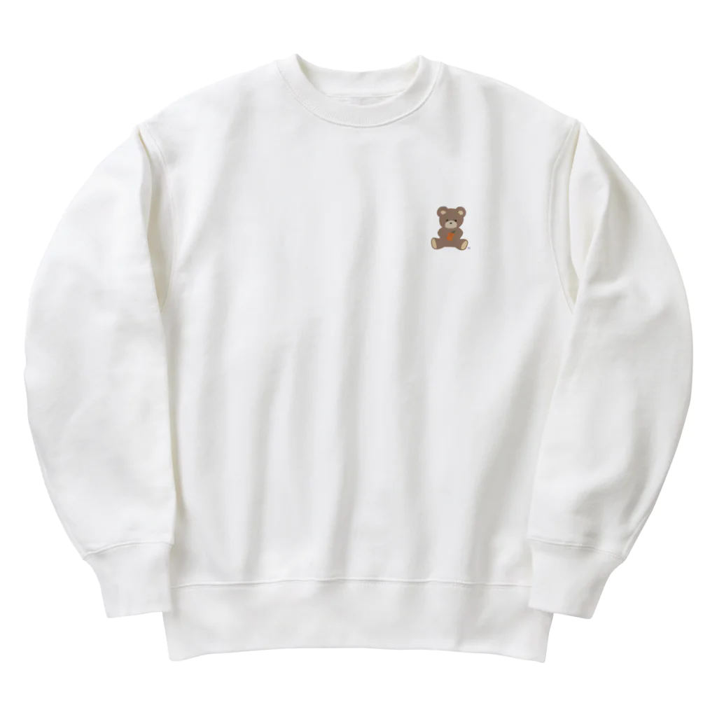 🧸みかん🍊の🧸みかん🍊 Heavyweight Crew Neck Sweatshirt