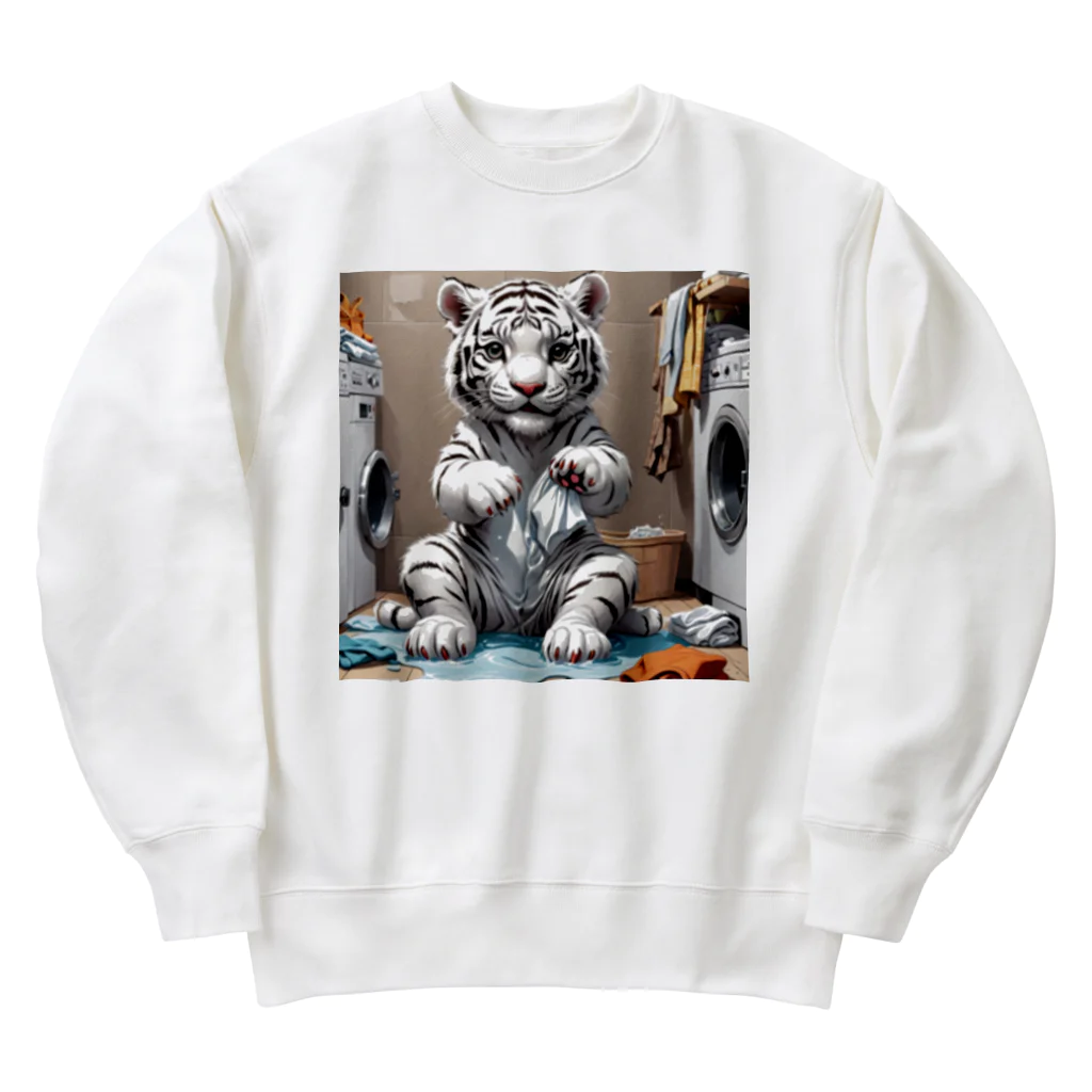 hono想(そう)イタグレ日記の洗濯も大変だな Heavyweight Crew Neck Sweatshirt