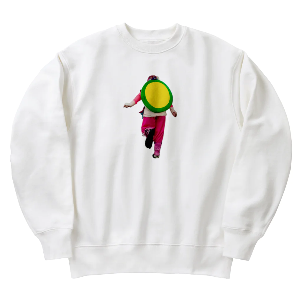 ともちピンクのカッパともち Heavyweight Crew Neck Sweatshirt