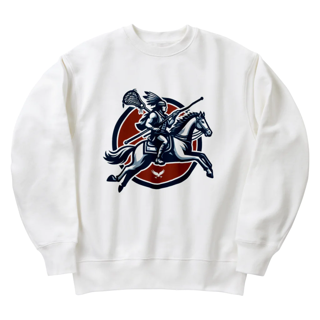 jyabajyaのインディアンくん Heavyweight Crew Neck Sweatshirt