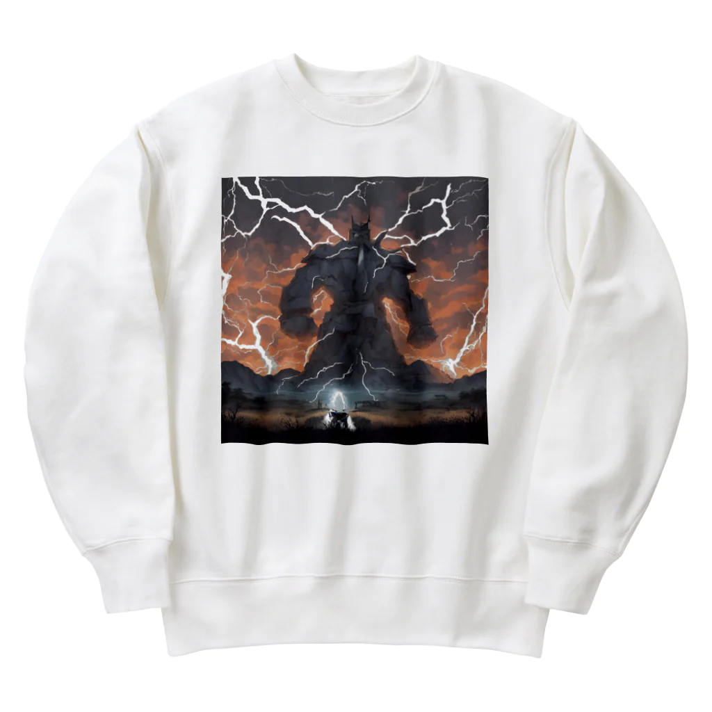 kaoru09のカミナリ Heavyweight Crew Neck Sweatshirt