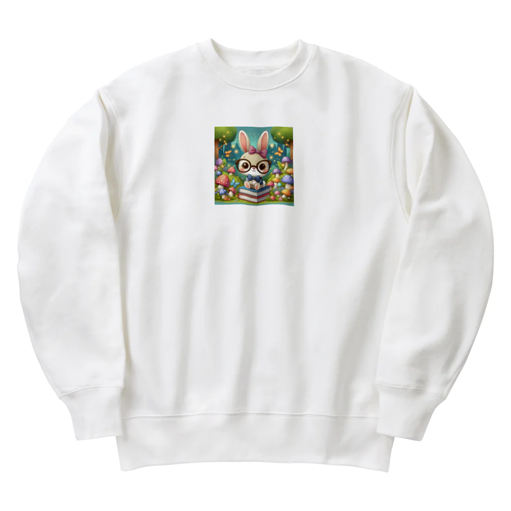 denyo dreamのウサギのアマリリス Heavyweight Crew Neck Sweatshirt