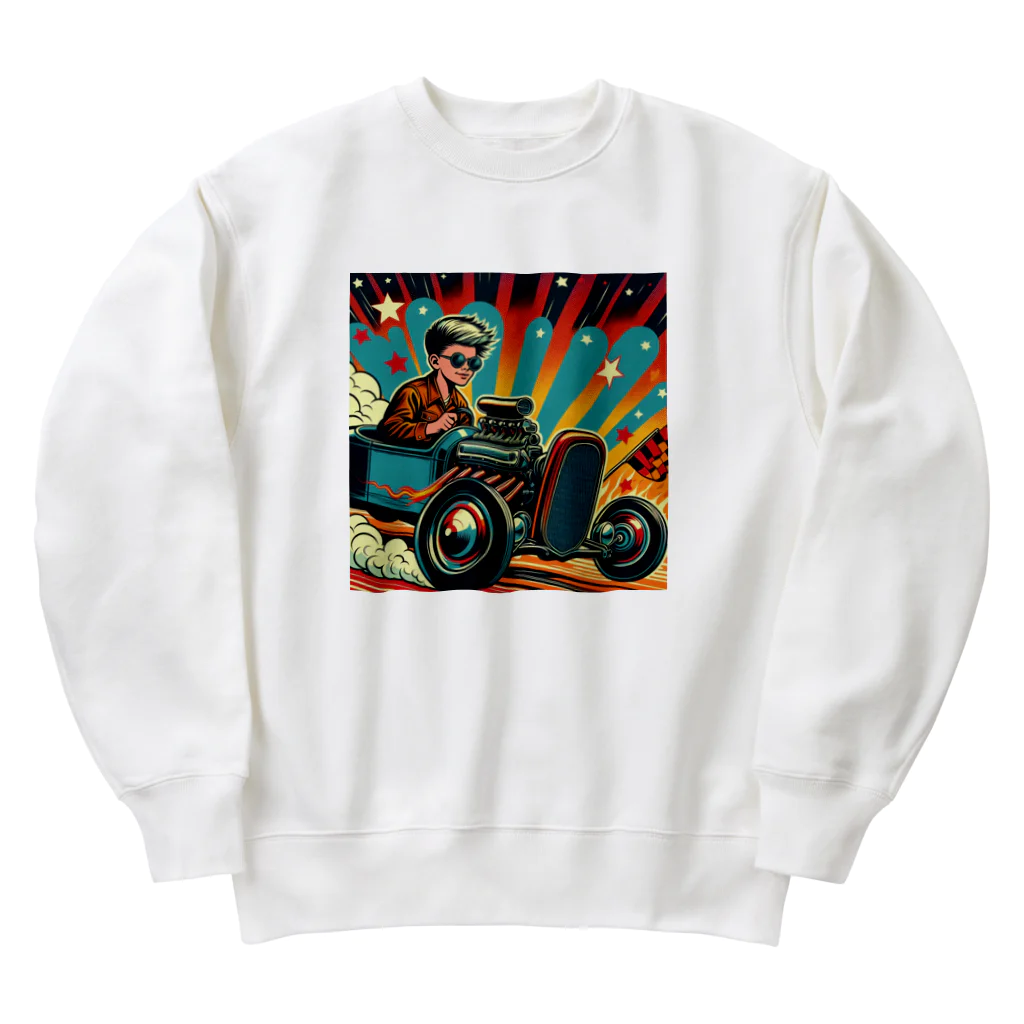 kenken,usのホットロッド Heavyweight Crew Neck Sweatshirt