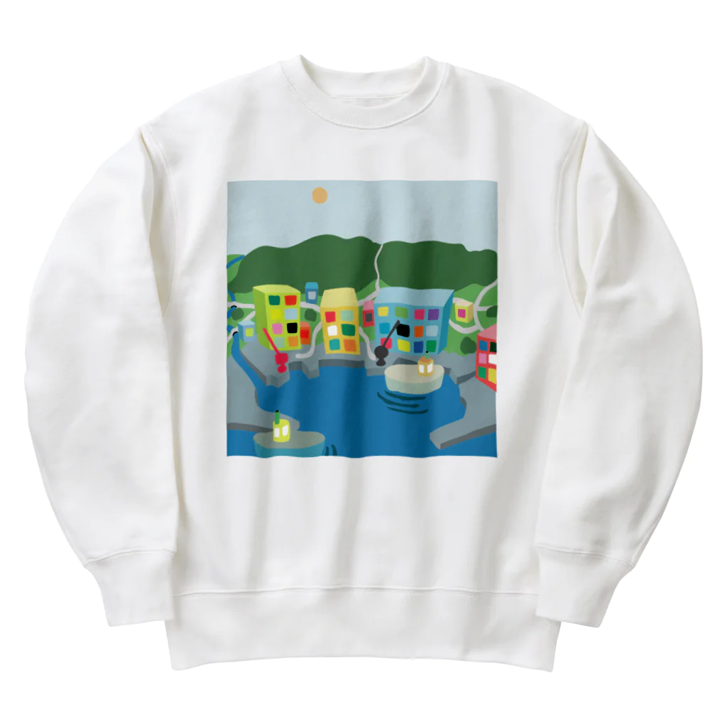 eugorameniwaの港 Heavyweight Crew Neck Sweatshirt