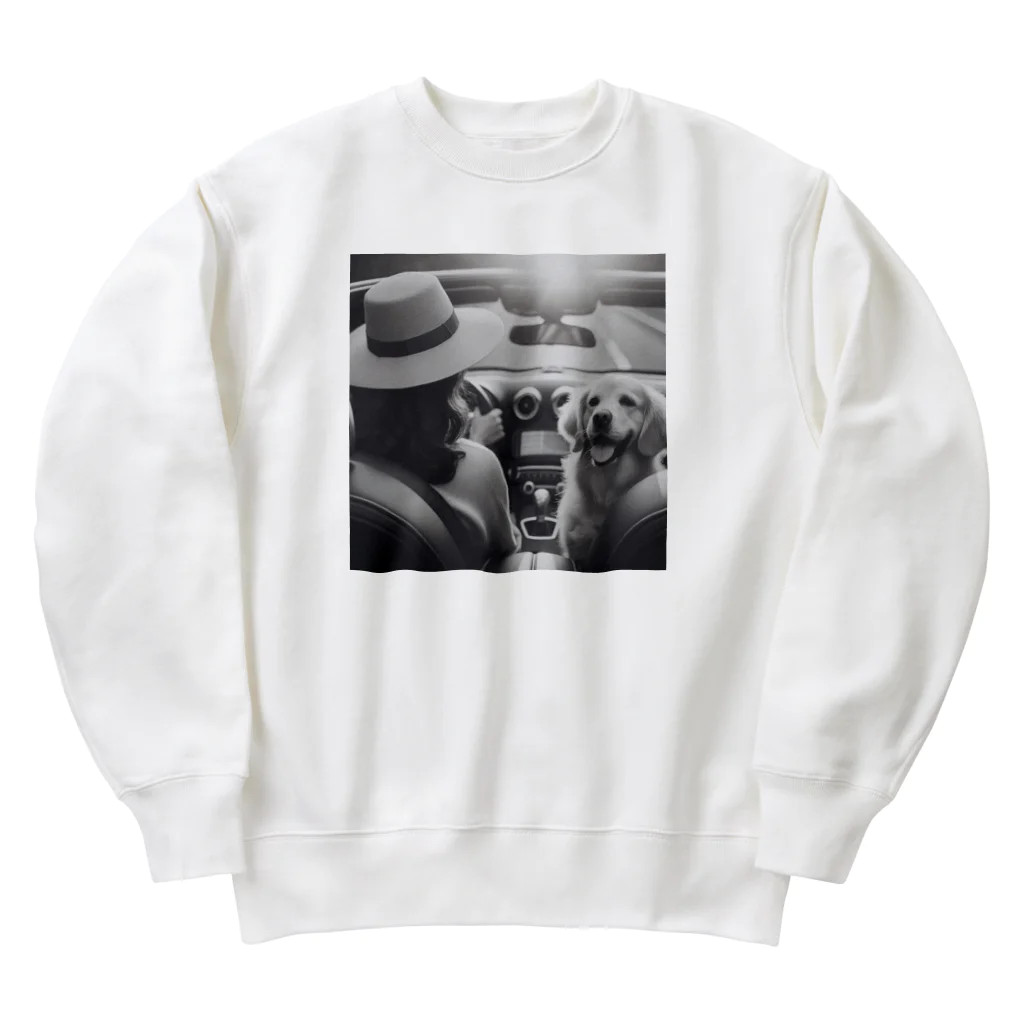 winwin6126のルンルンドライブ！ Heavyweight Crew Neck Sweatshirt