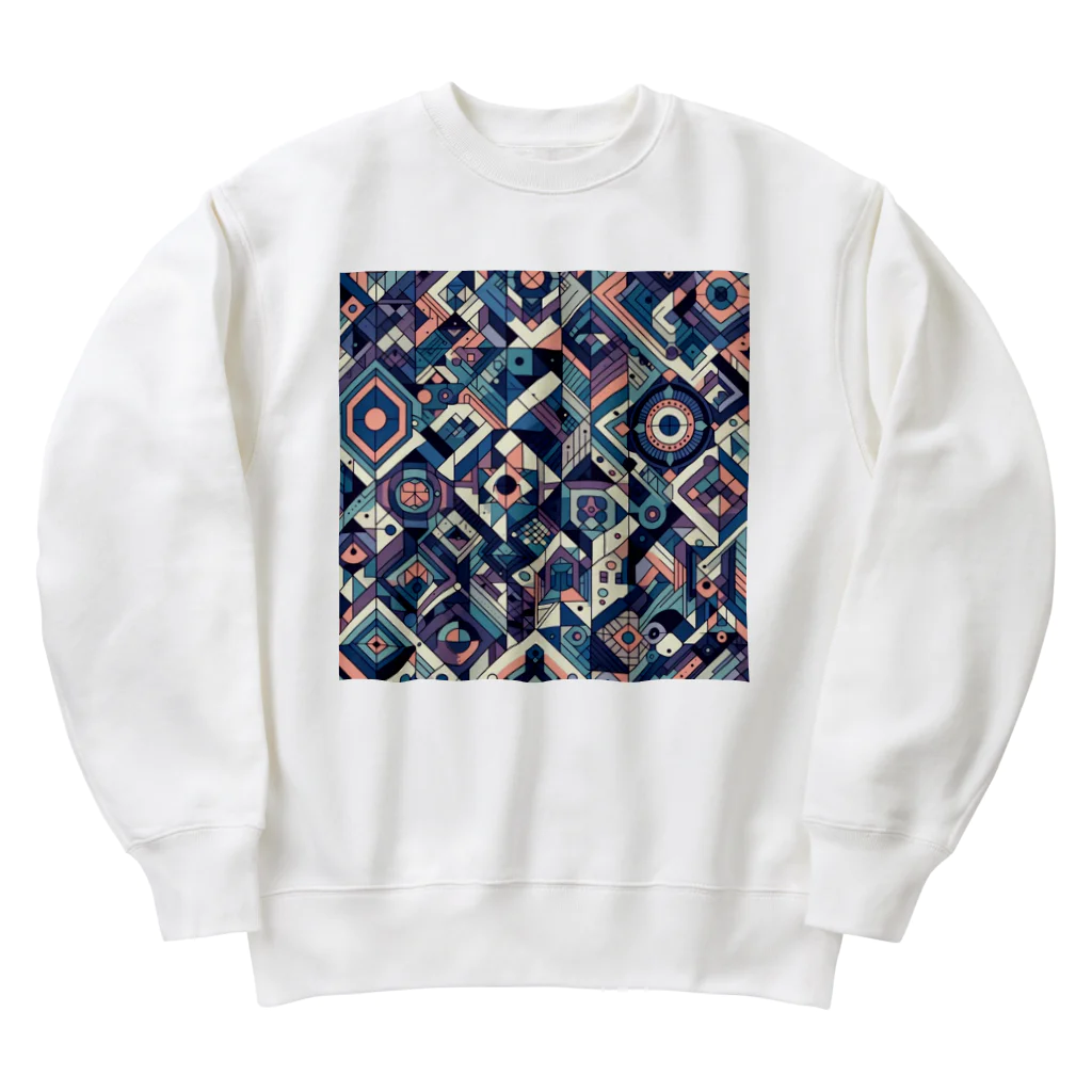 幾何学模様ラボの幾何学模様ラボ2 Heavyweight Crew Neck Sweatshirt