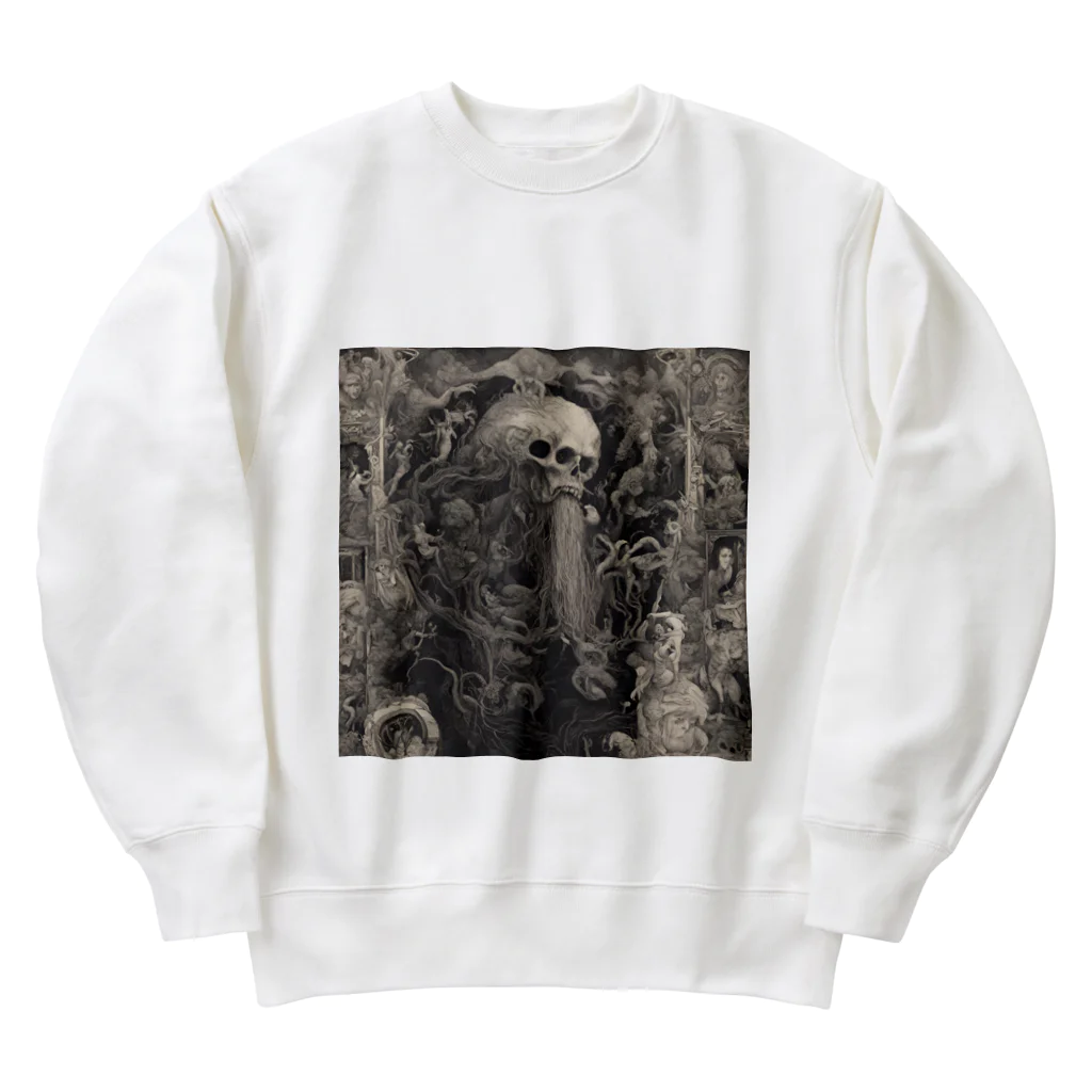 112357baの森の静けさ Heavyweight Crew Neck Sweatshirt