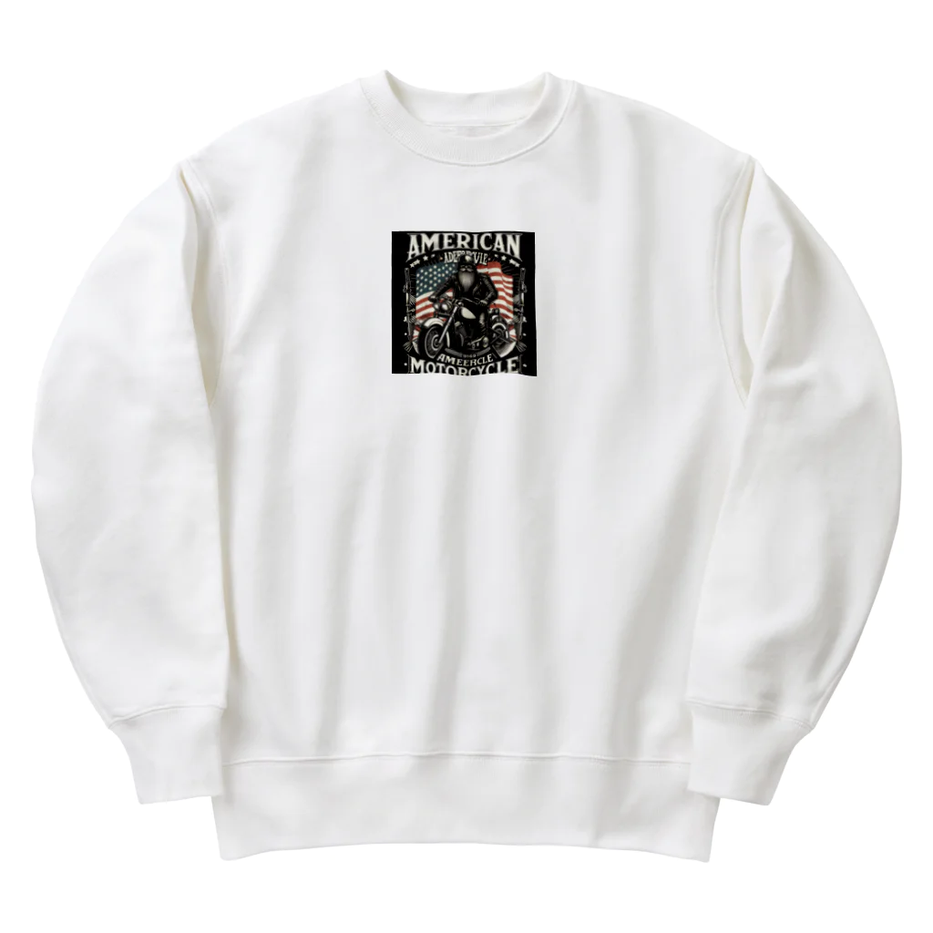 KiKiのバイカー Heavyweight Crew Neck Sweatshirt