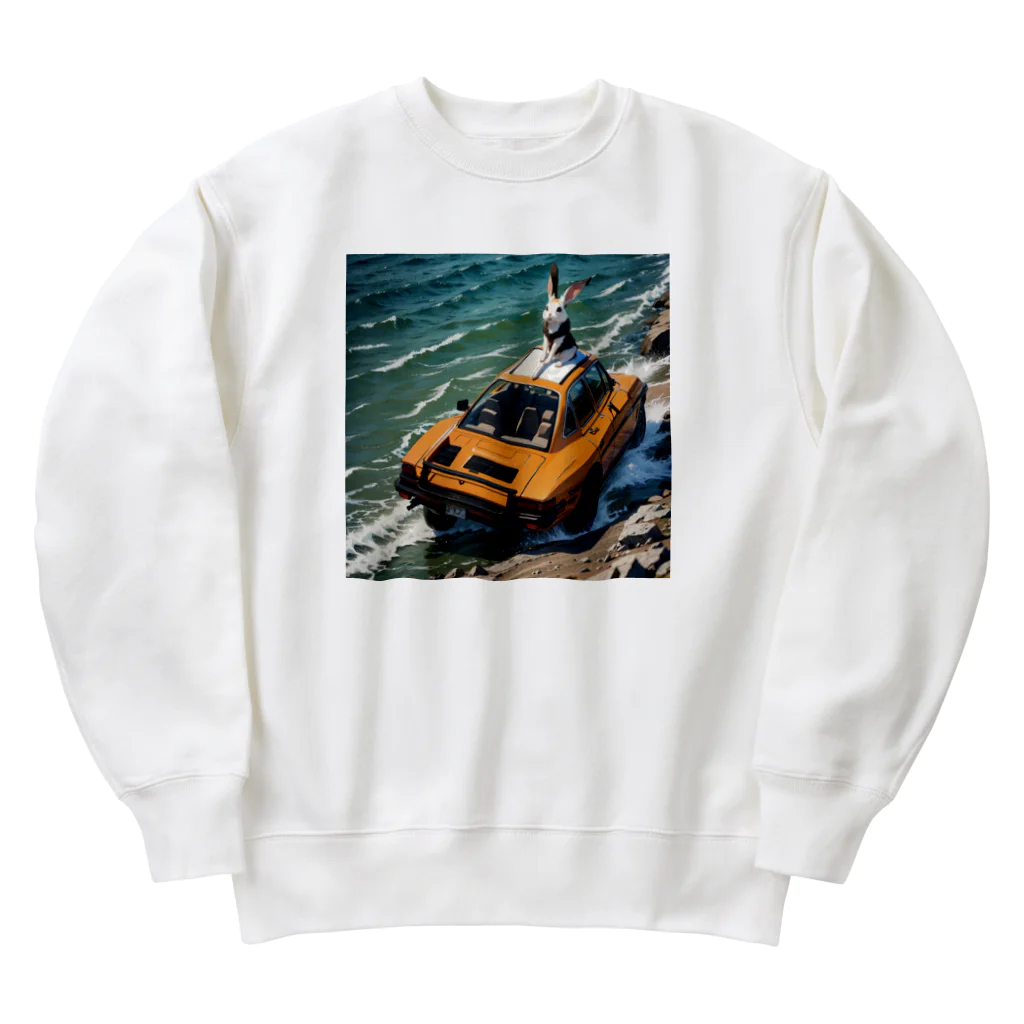 yoimonodeのうさぎくんの大冒険！2 Heavyweight Crew Neck Sweatshirt