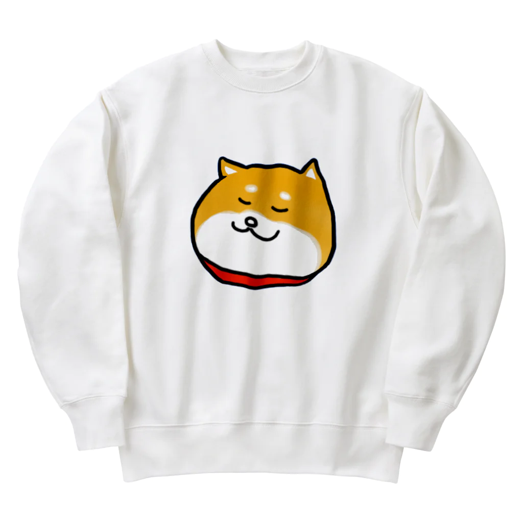 みーのまんぞく犬 Heavyweight Crew Neck Sweatshirt