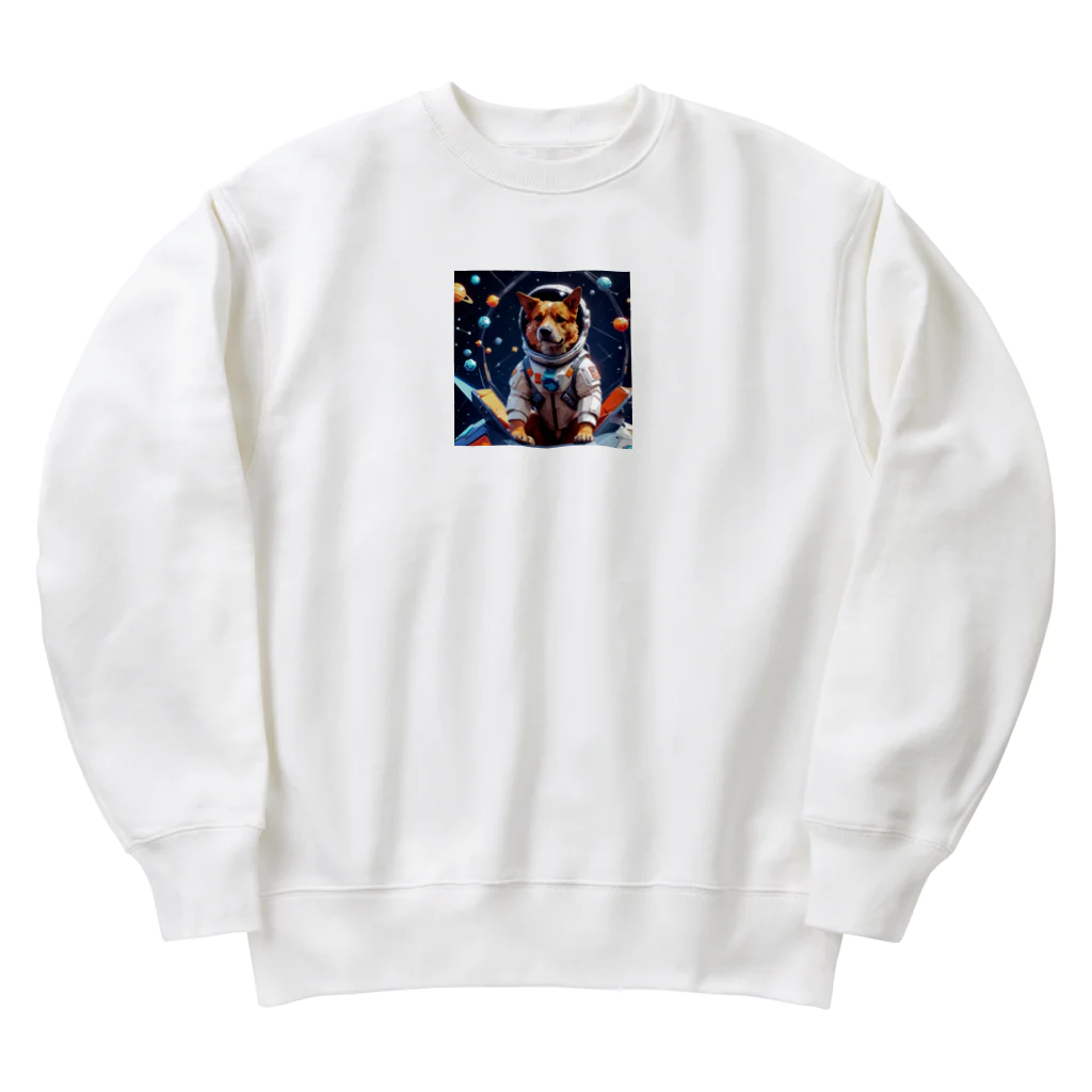 DOTTAの宇宙犬 Heavyweight Crew Neck Sweatshirt