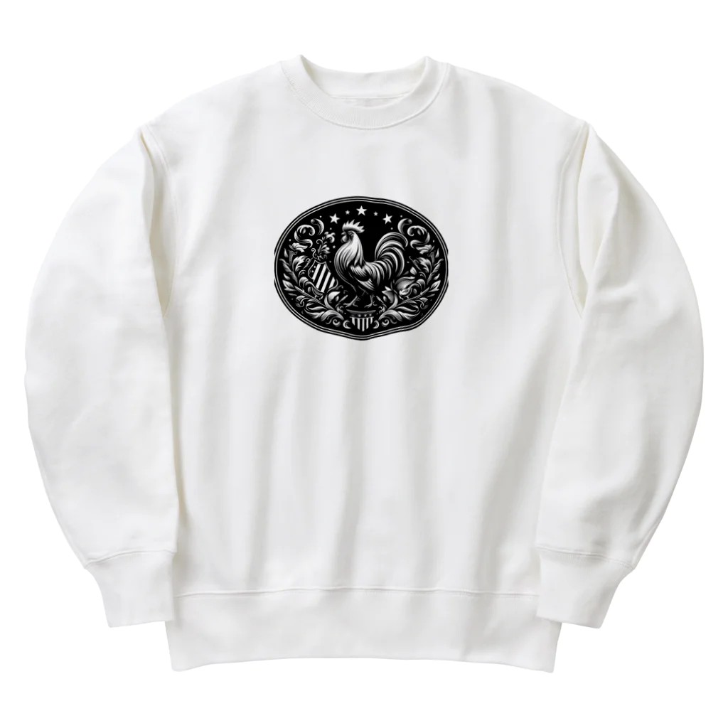 Sergeant-CluckのFirst Northern Area Special Forces：第一北部方面特殊部隊 Heavyweight Crew Neck Sweatshirt