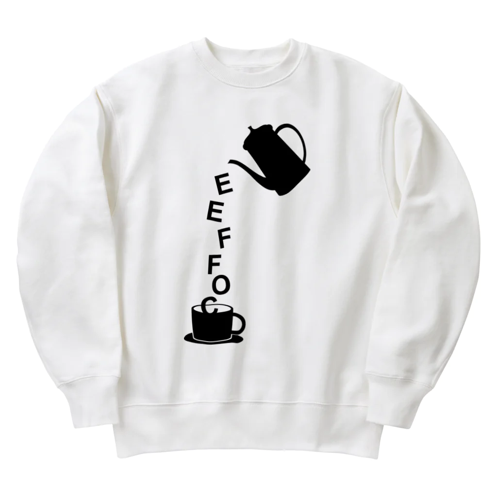 WAKAWAのcoffee words  Heavyweight Crew Neck Sweatshirt