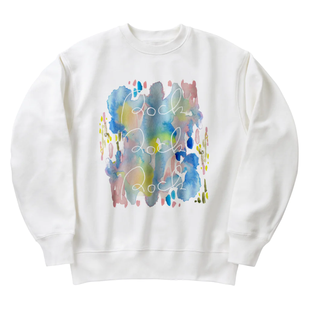 hugging love ＋《ハギング ラブ プラス》のAwai-Rock Heavyweight Crew Neck Sweatshirt