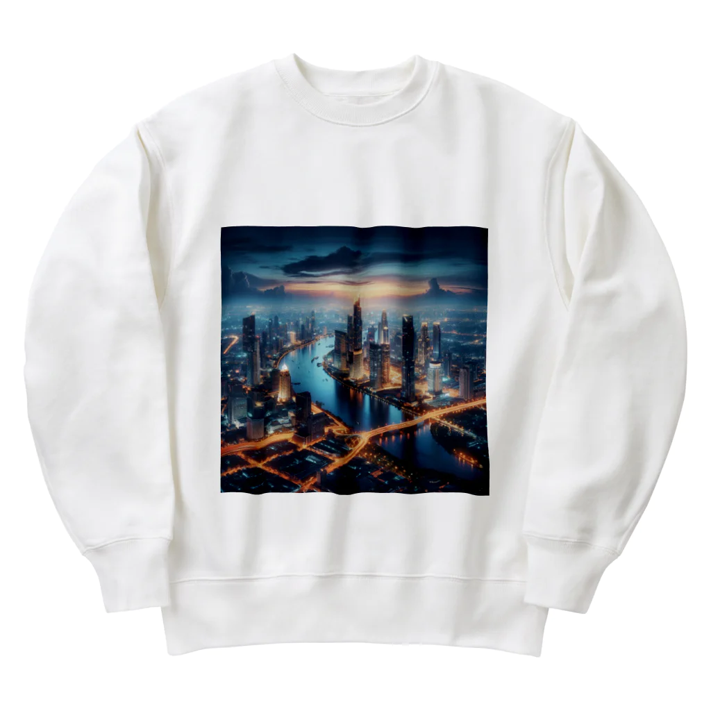 mjvipの都市 Heavyweight Crew Neck Sweatshirt