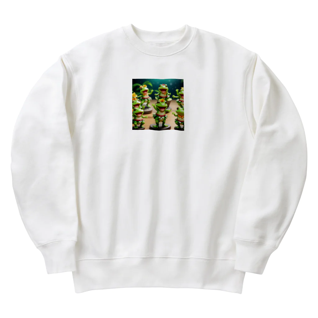 二宮大輔のパーティーカエル Heavyweight Crew Neck Sweatshirt