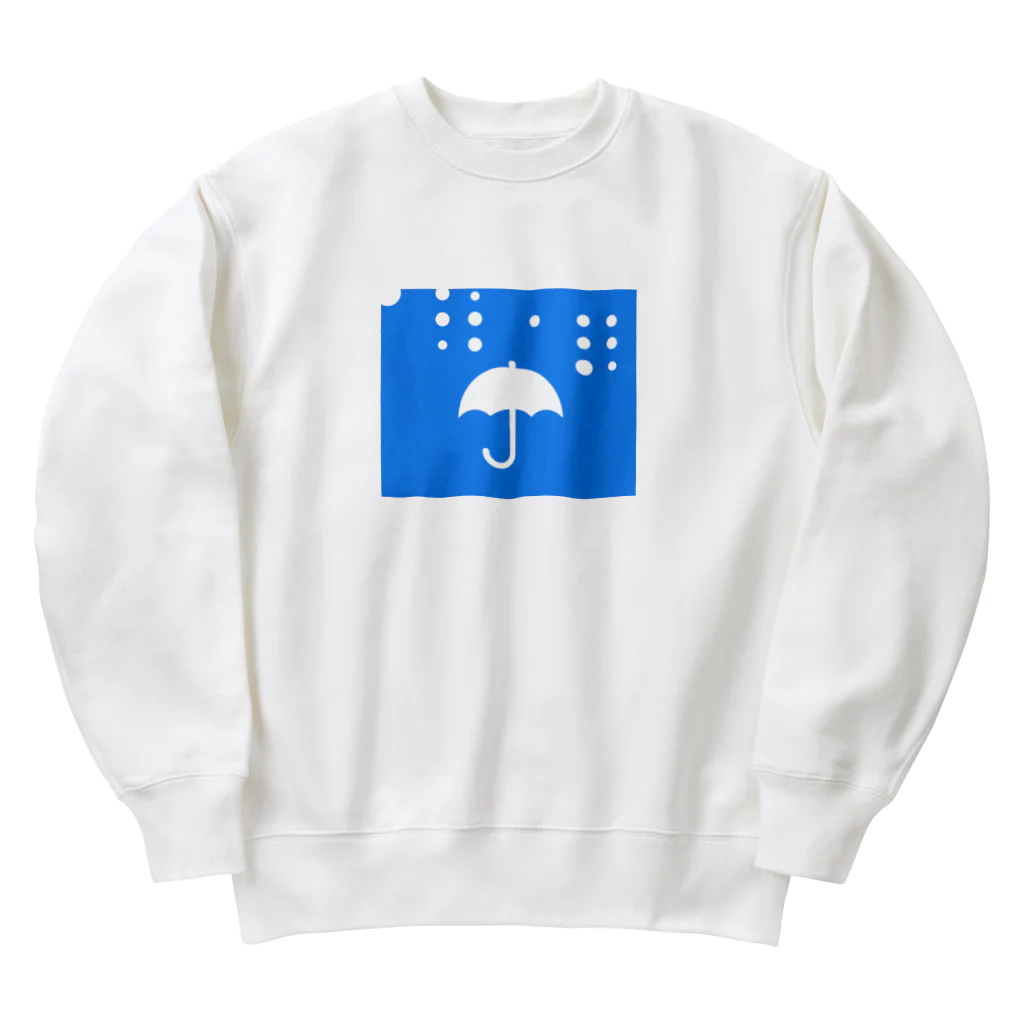 とろの雨傘 Heavyweight Crew Neck Sweatshirt