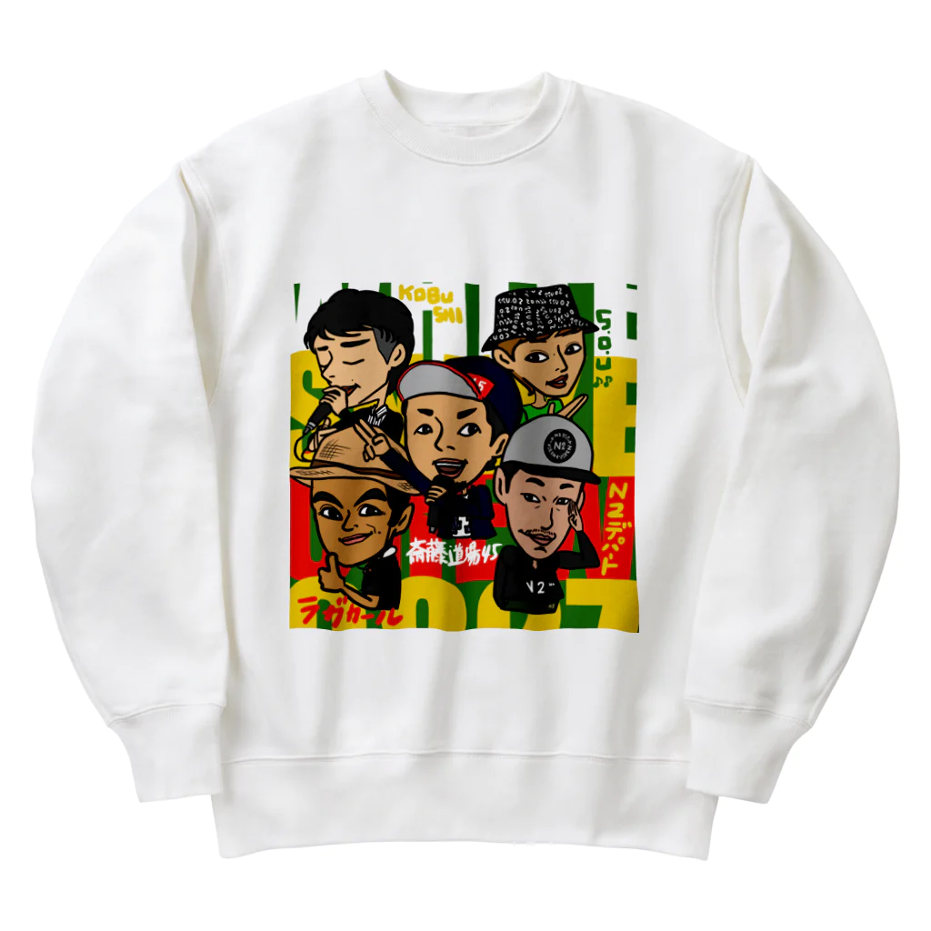 White Snake Crew 0827 公式ショップ【山口県岩国市】のホワイトスネイククルー0827 メンバー Heavyweight Crew Neck Sweatshirt