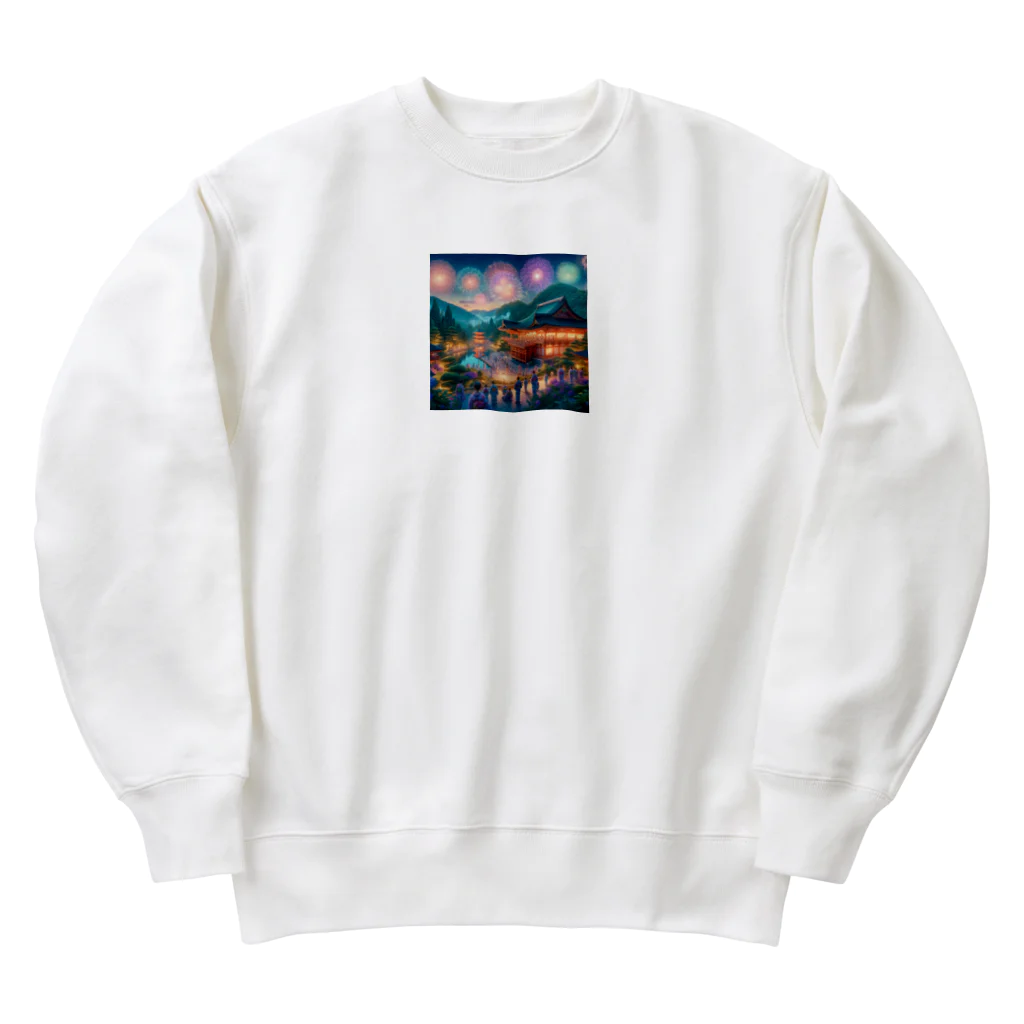 shunpei21の花火 Heavyweight Crew Neck Sweatshirt